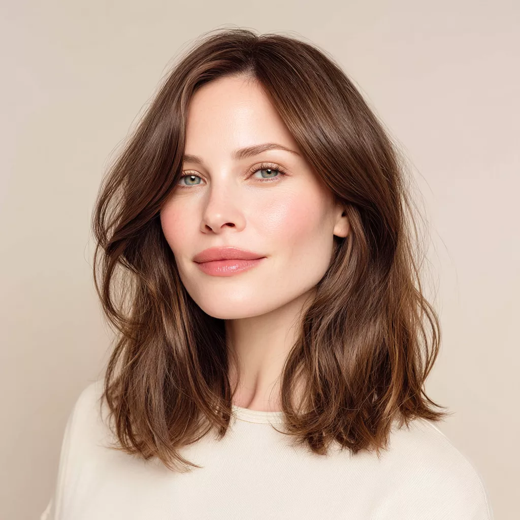 22 Layered Shoulder Length Hairstyles for Every Hair Type
