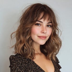 wavy-medium-length-hairstyle-natural-texture-soft-feminine-look