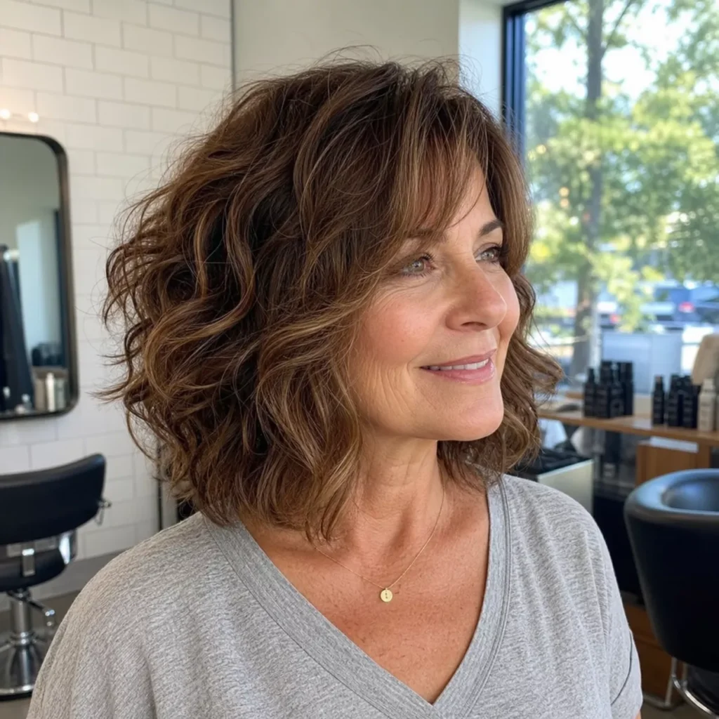 18 Wavy Shag Bob