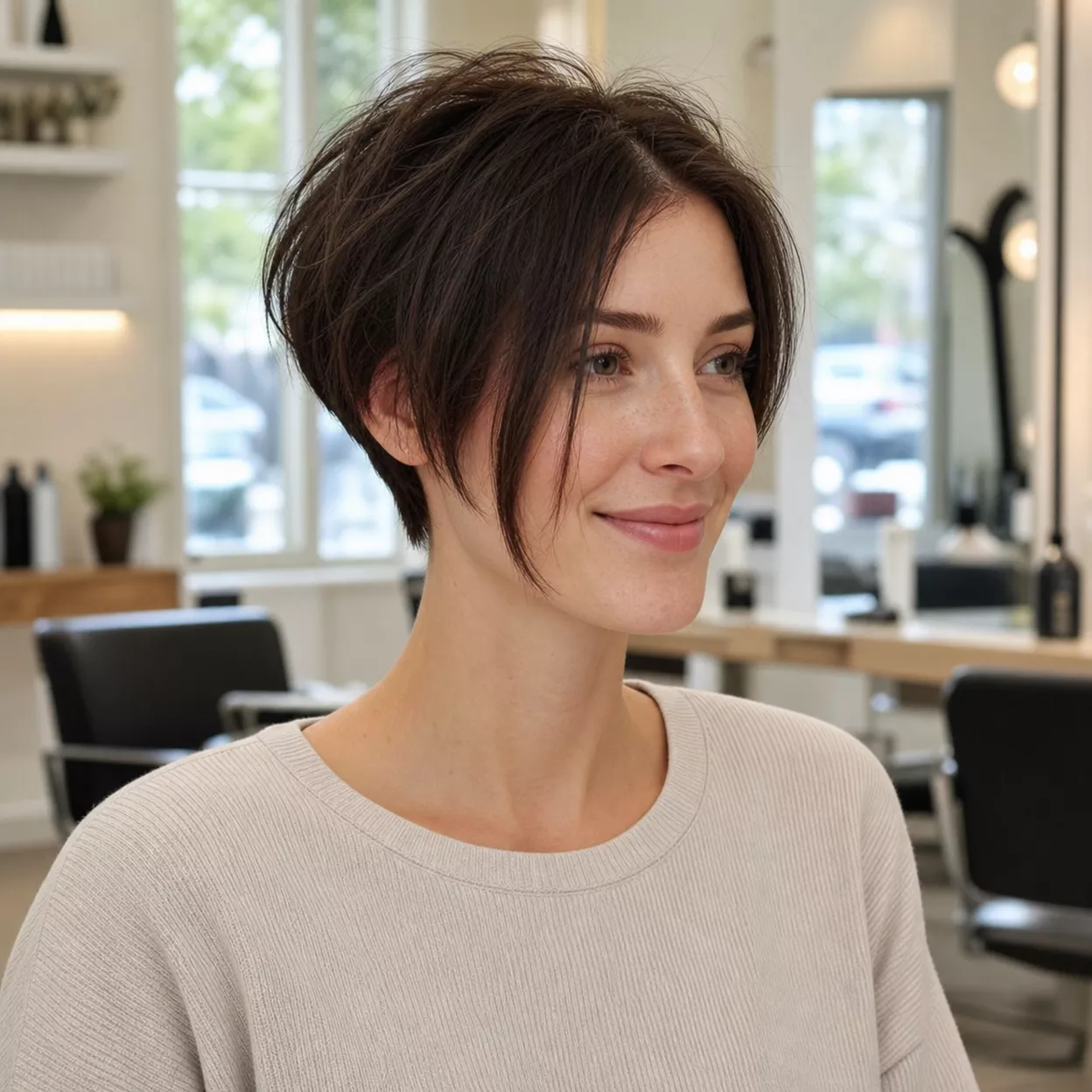22 Flattering Hairstyles for Long Face and Thin Hair