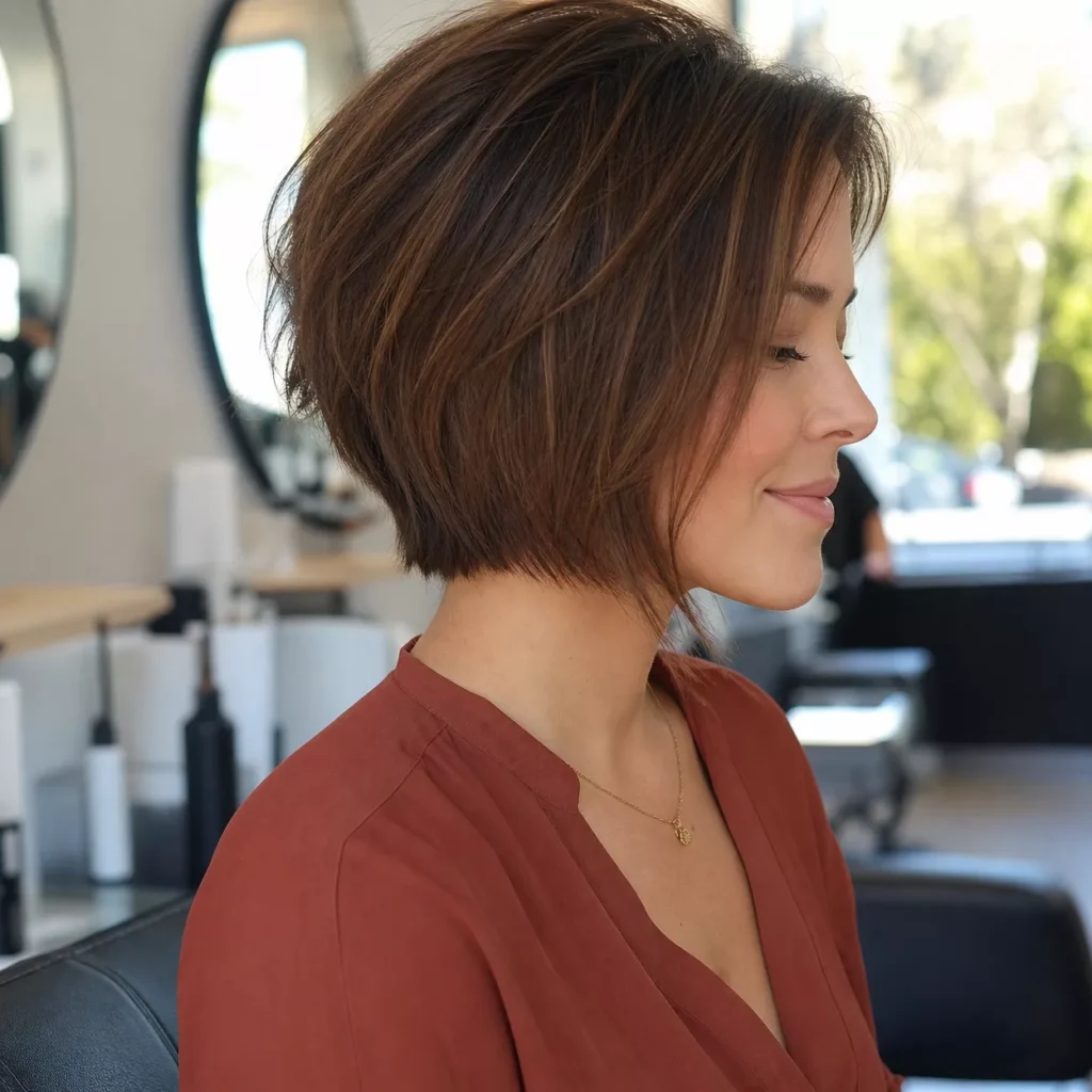 25 Graduated Layered Bob