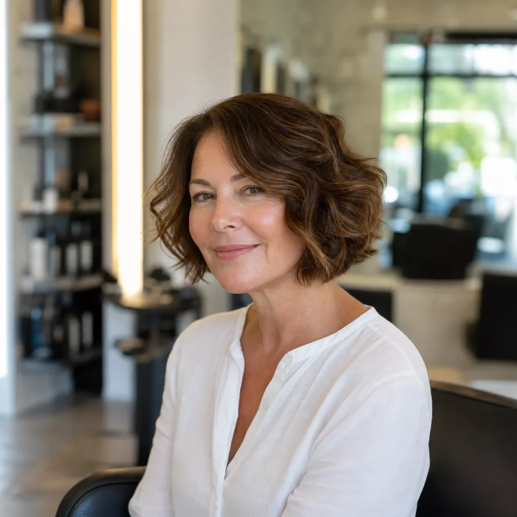 4 Short Wavy Bob