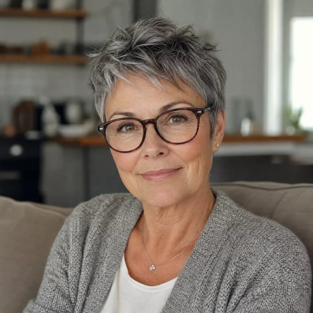 11 Fingerstyled Grey Pixie
