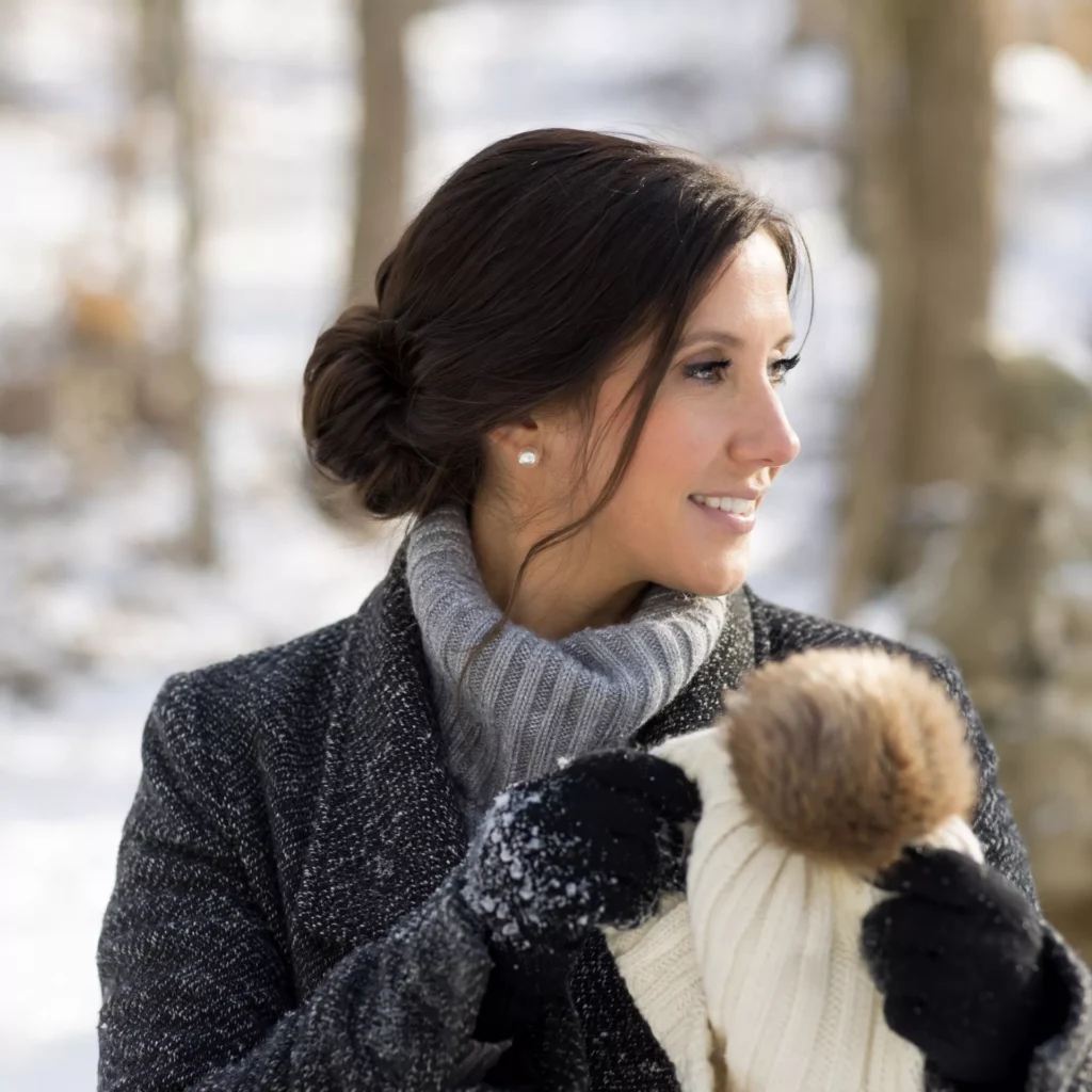 24 Winter Hairstyle Ideas Women Will Actually Love 11 Hat Proof Low Bun