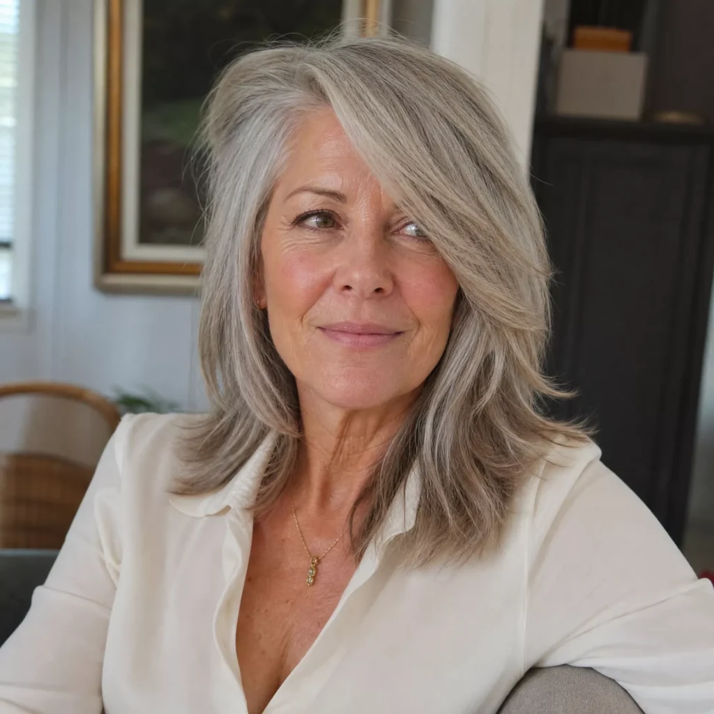 11 Side Swept Layers For Women Over 60