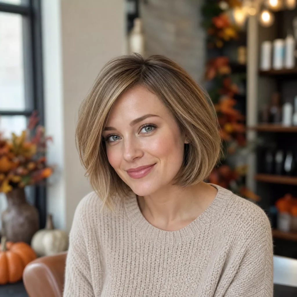 27 Best Haircuts for Fall That Women Are Requesting Now 12 LAYERED BOB FOR FINE HAIR 1