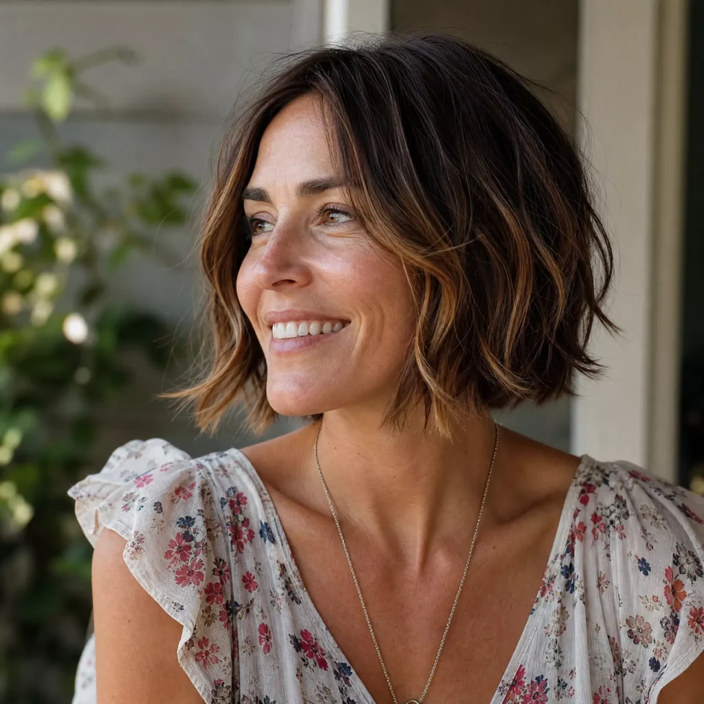 24 Spring Haircut Ideas Women Are Booking Right Now 12 spring bob with textured ends