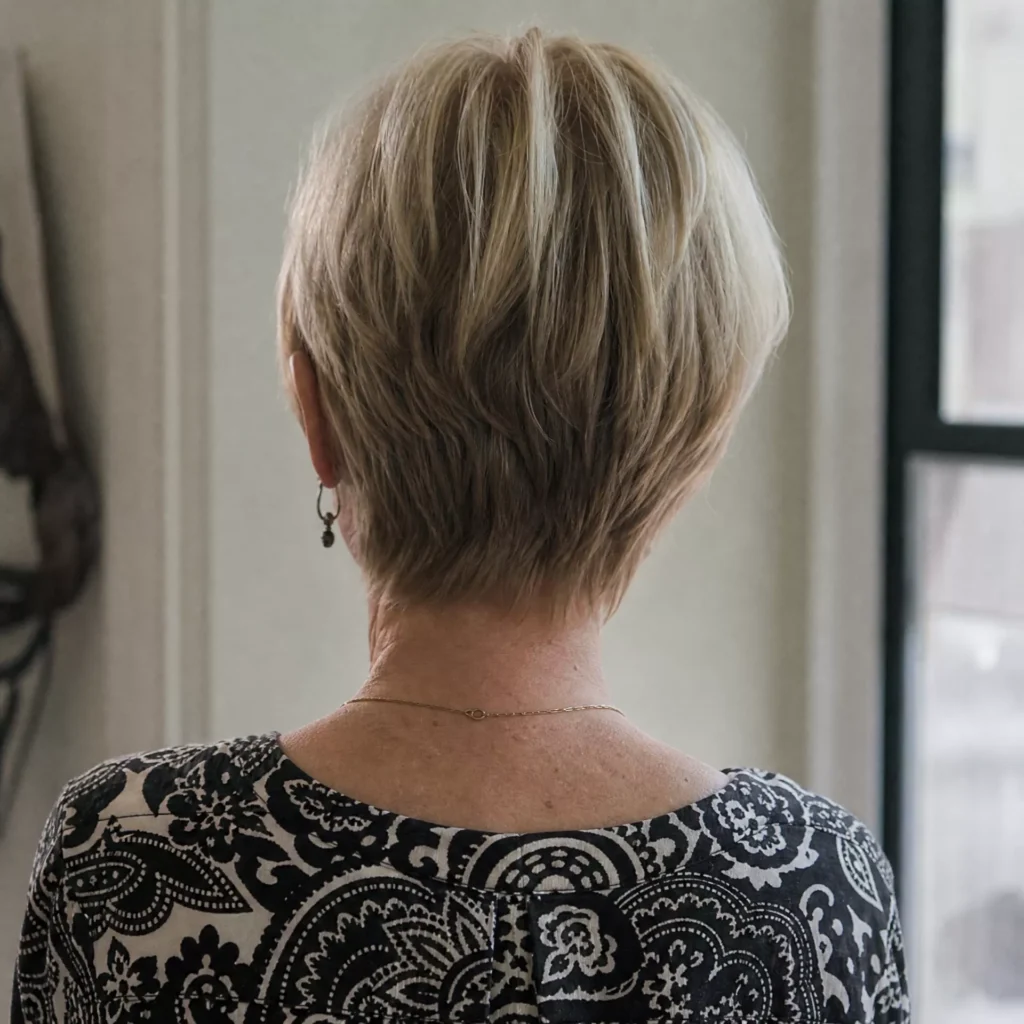 13 Elongated Nape Pixie