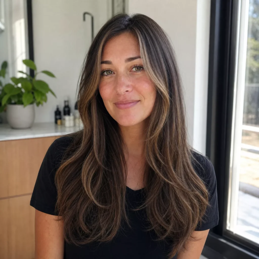 24 Spring Haircut Ideas Women Are Booking Right Now 13 layered spring trim on long hair