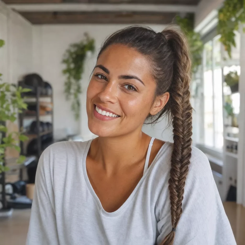 25 Fishtail Hairstyle Ideas That Look Hard But Are Easy 14 High Pony Fishtail