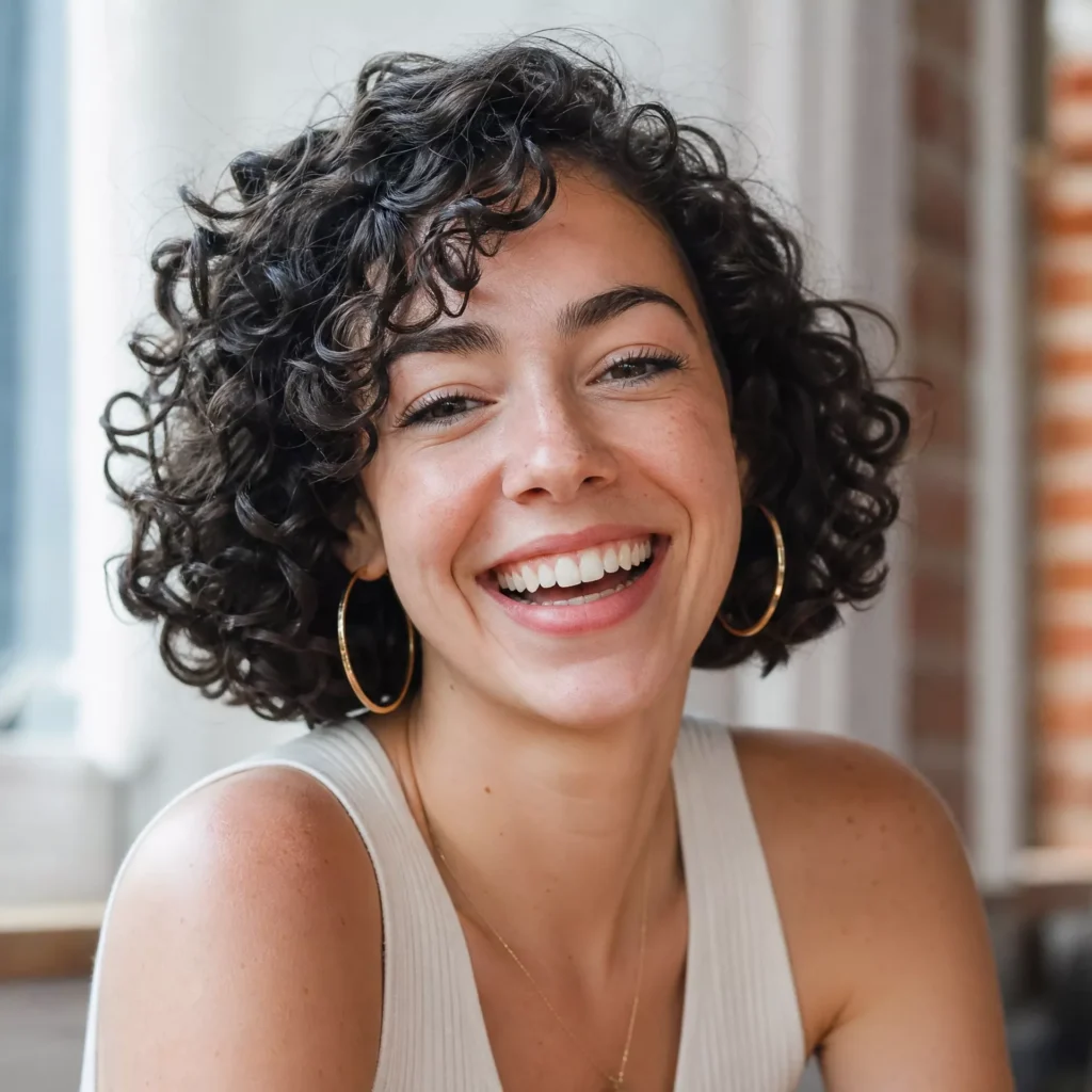 24 Spring Haircut Ideas Women Are Booking Right Now 14 short curly spring cut