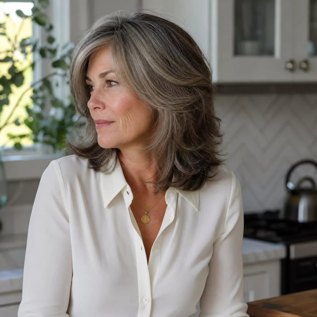15 Mid Length Cut For Thick Hair Over 60