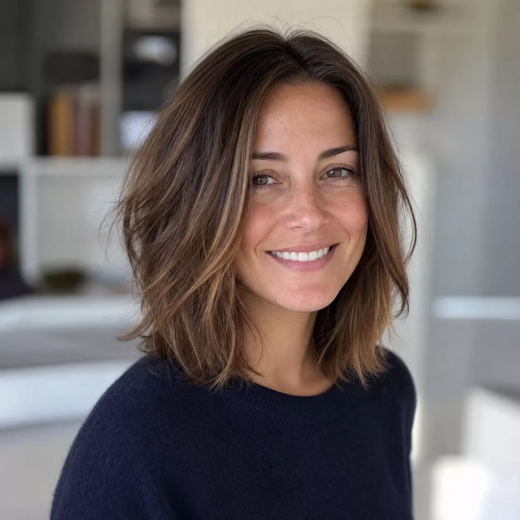 24 Spring Haircut Ideas Women Are Booking Right Now 15 grown out bob refresh for spring