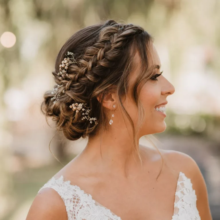 26 Gorgeous Bride Hairstyles for Medium Length Hair