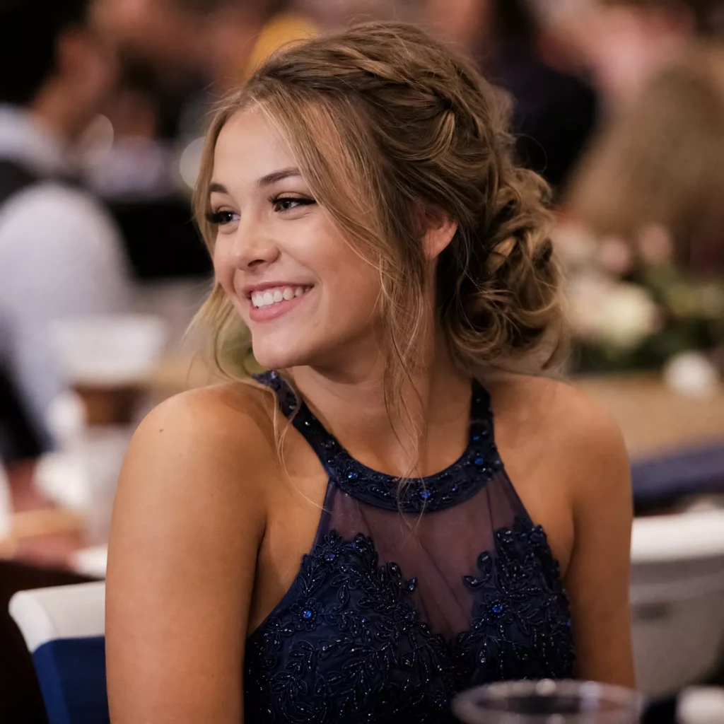 25 Homecoming Hairstyles That Are Actually Easy to Recreate 16 Messy Romantic Updo