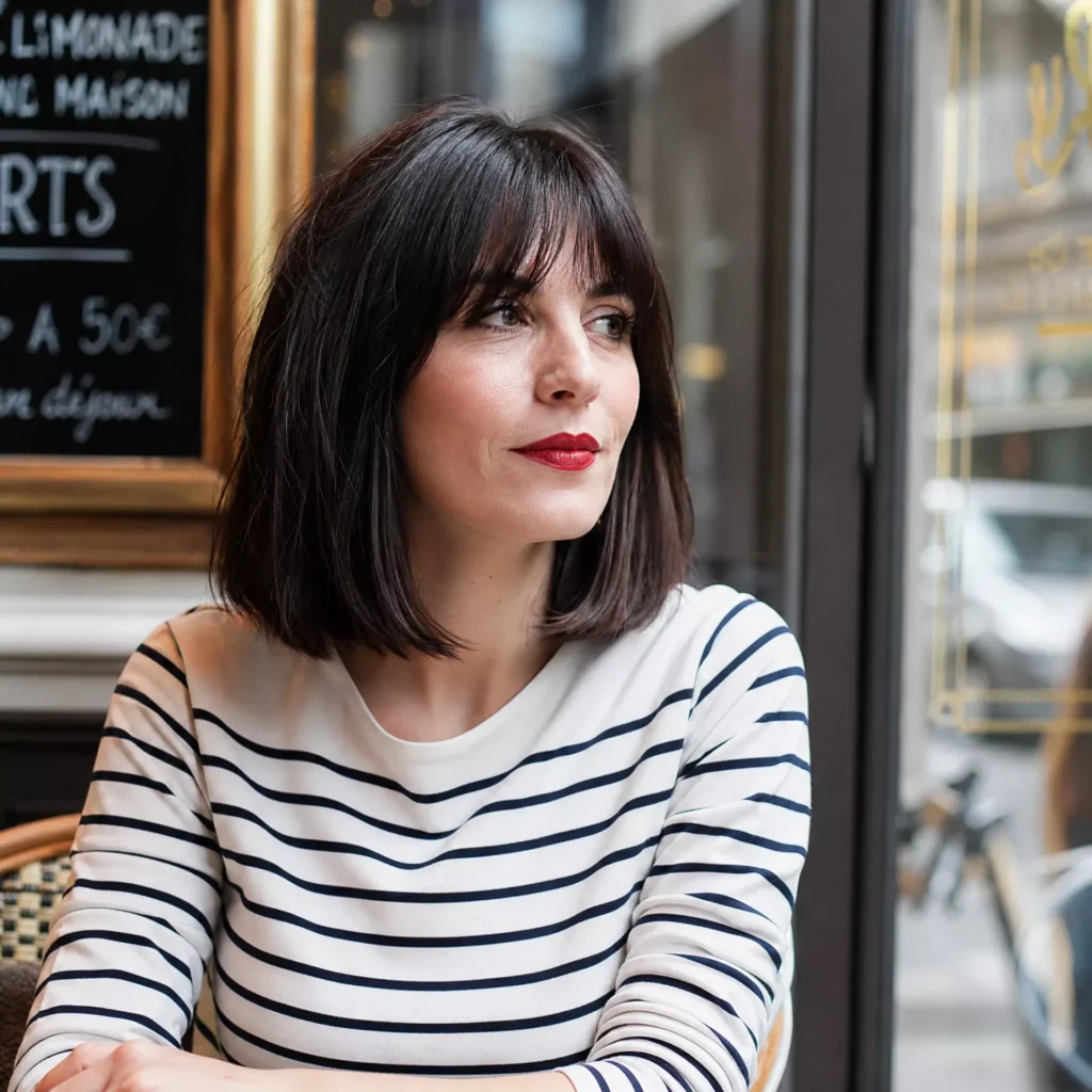 19 SHOULDER LENGTH FRENCH BOB
