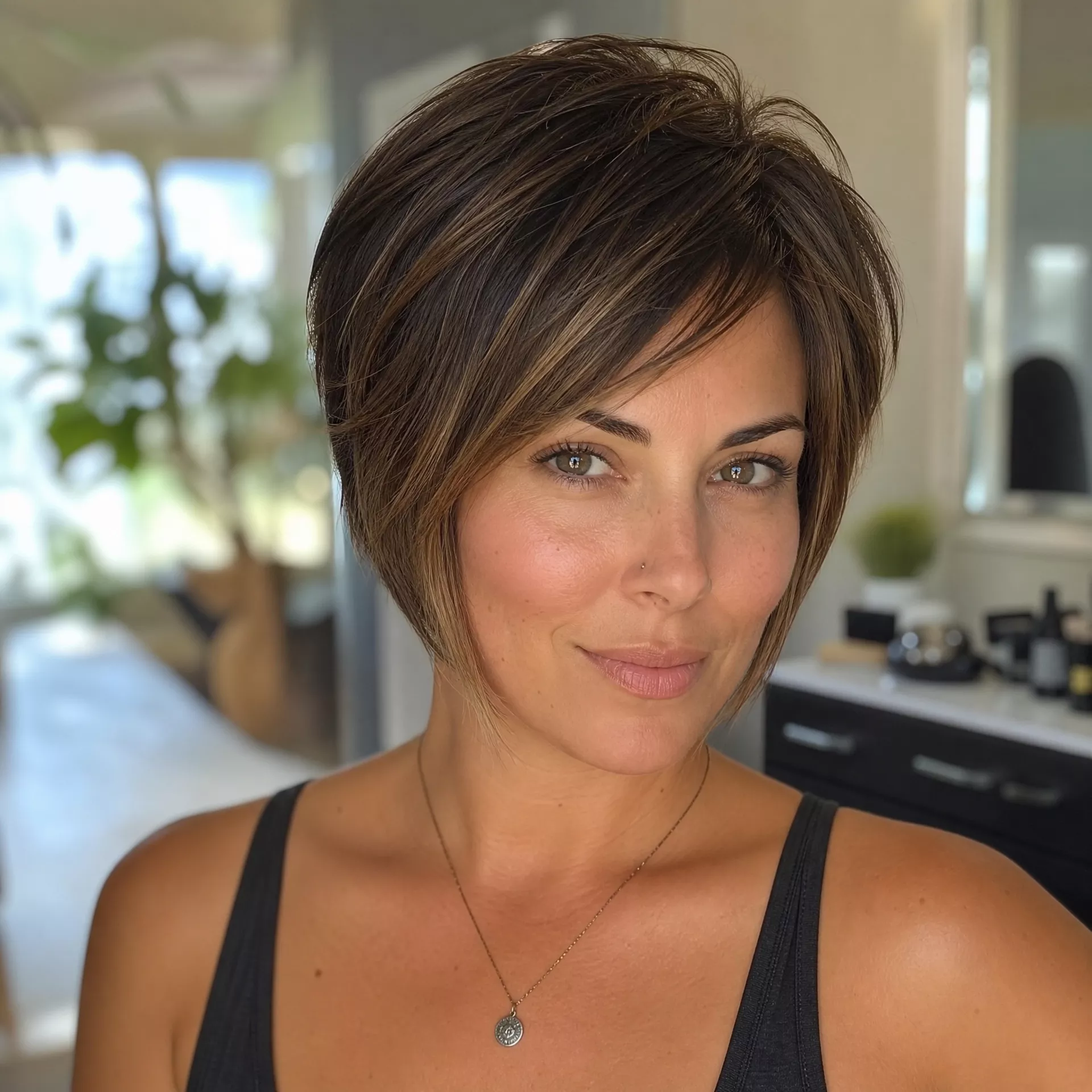 23 Short Hairstyles for Heart Face Shape Women