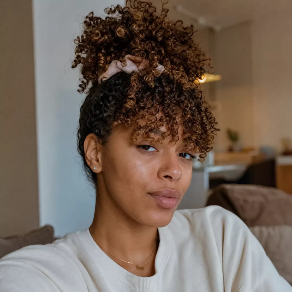 1 Pineapple Updo