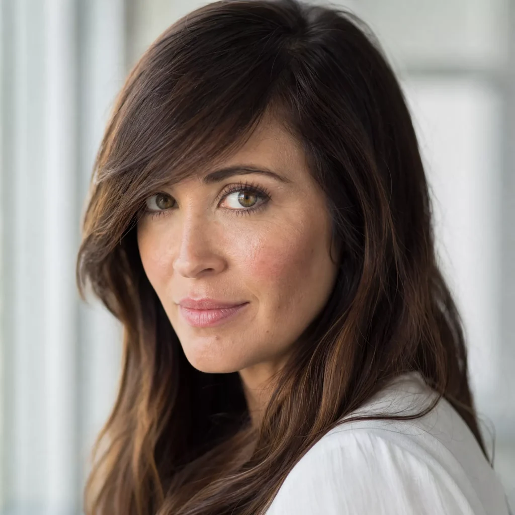 1 side swept bangs