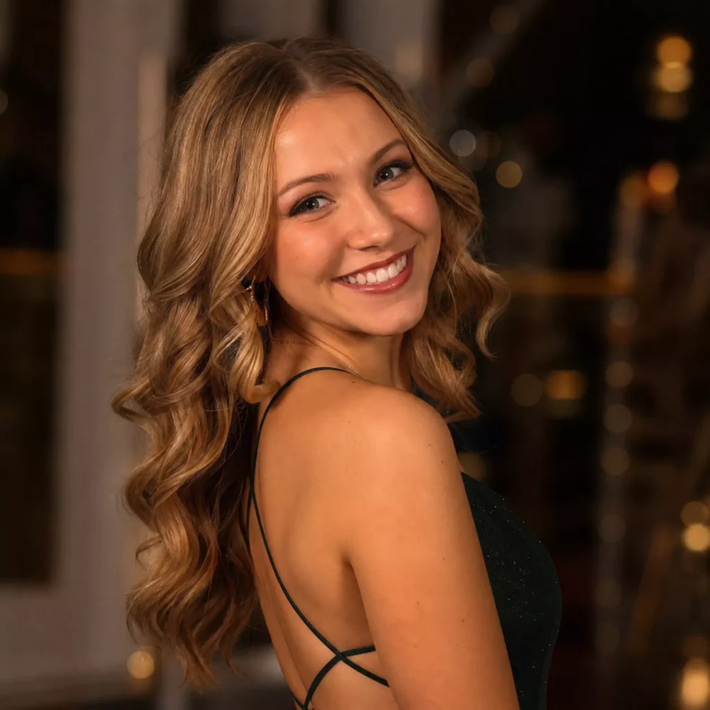 25 Homecoming Hairstyles That Are Actually Easy to Recreate 20 Curling Wand Waves