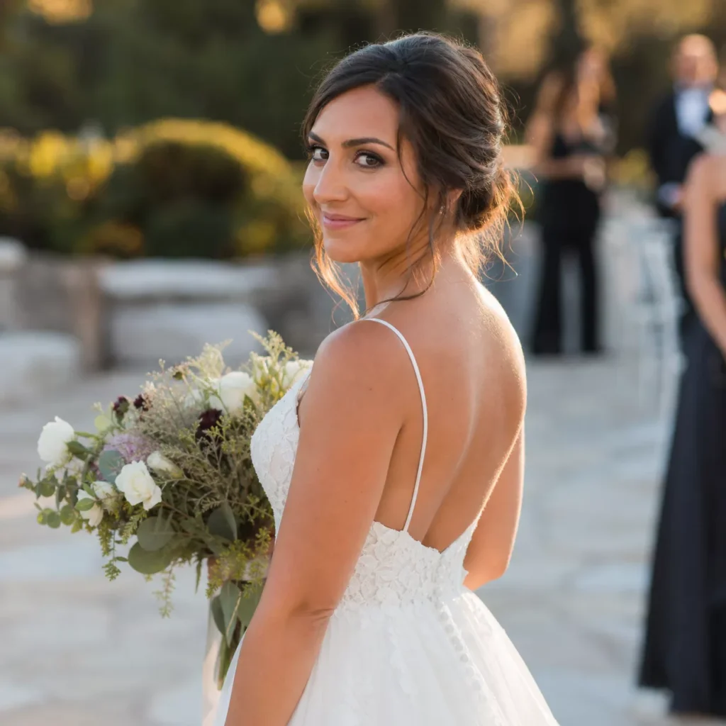 20 LOOSE ROMANTIC BUN WITH TENDRILS