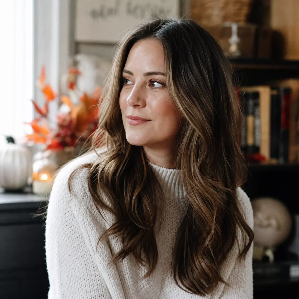27 Best Haircuts for Fall That Women Are Requesting Now 21 BLENDED LAYERS WITH SOFT WAVES 1