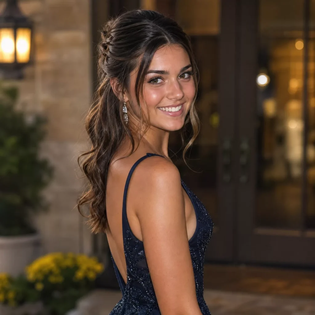 25 Homecoming Hairstyles That Are Actually Easy to Recreate 22 French Tuck Style