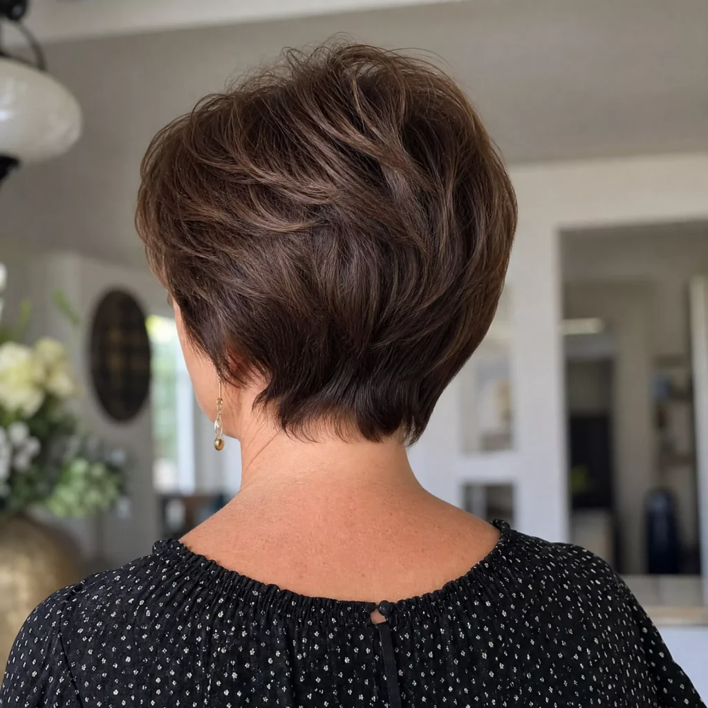 23 Full picture Layered Pixie Back