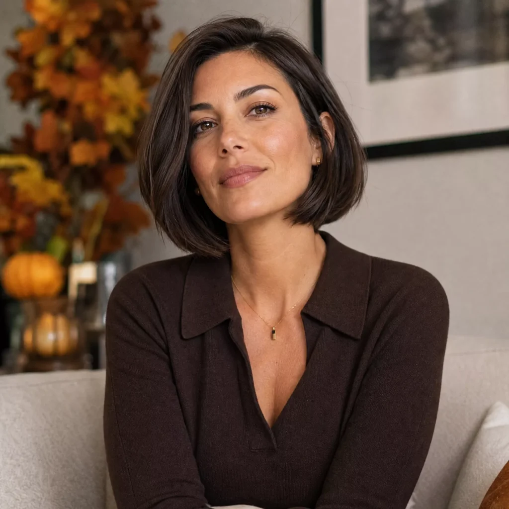 27 Best Haircuts for Fall That Women Are Requesting Now 23 JAWLENGTH ITALIAN BOB