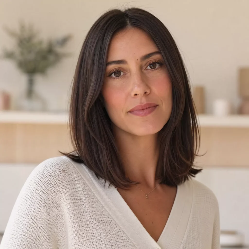 24 sleek long bob