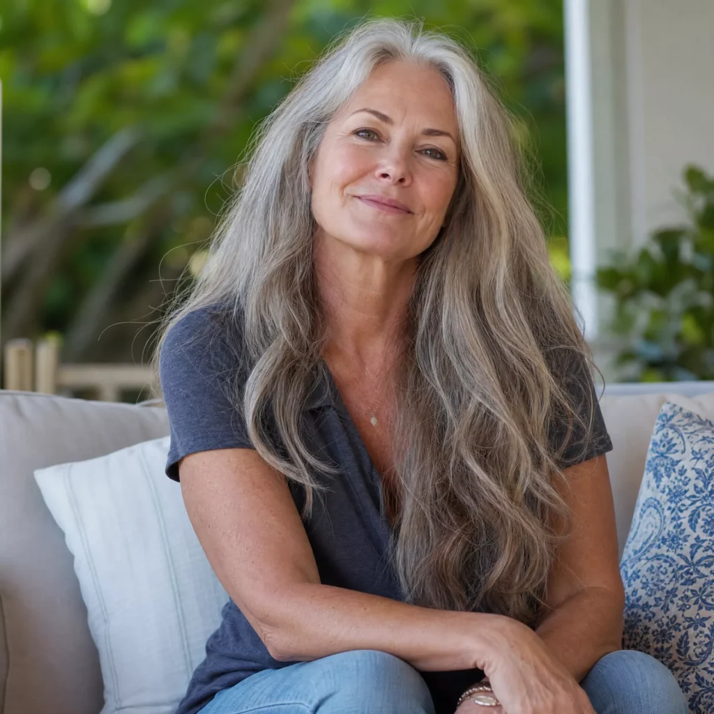 25 Effortless Long Hair Air Dry