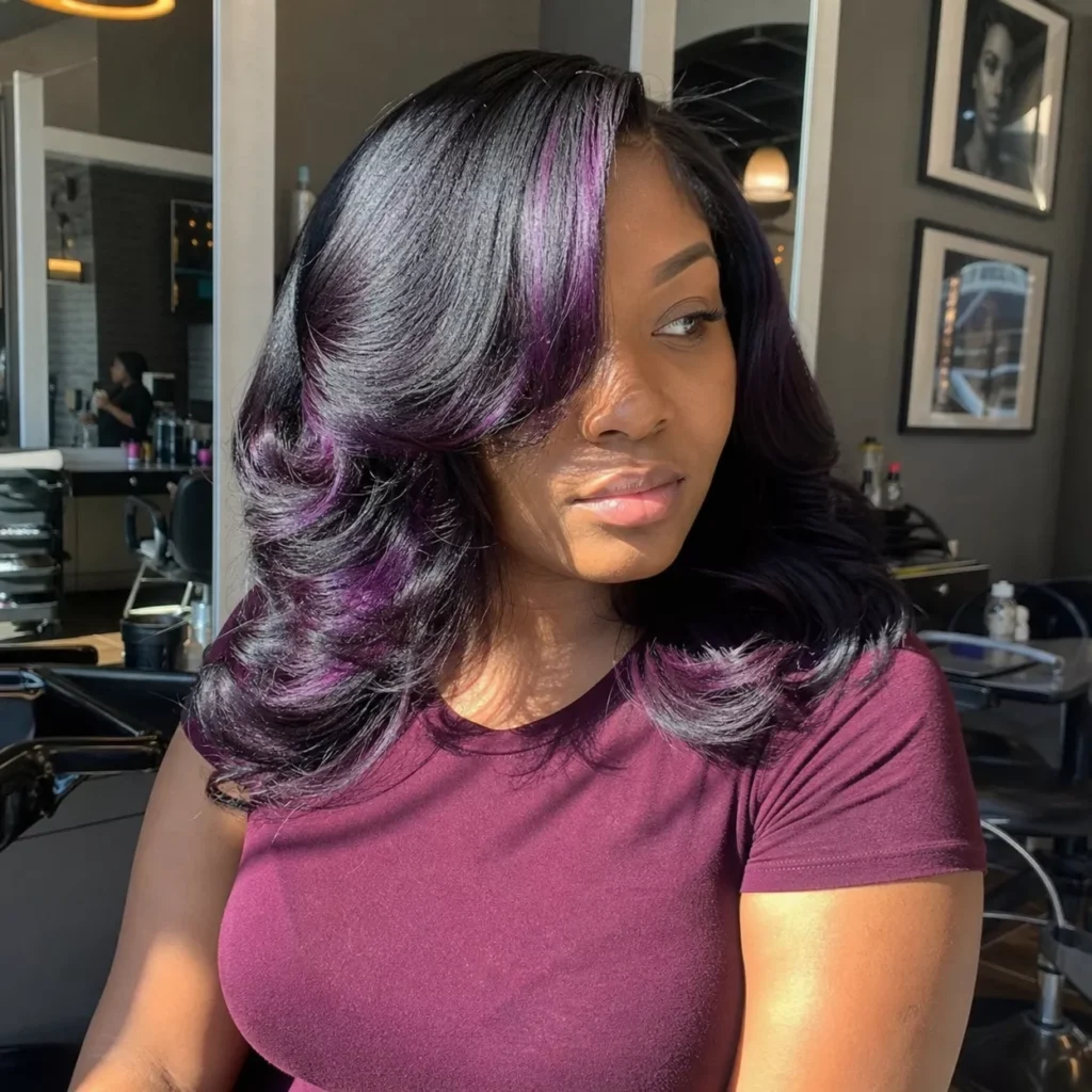 26 PLUM AND BLACK