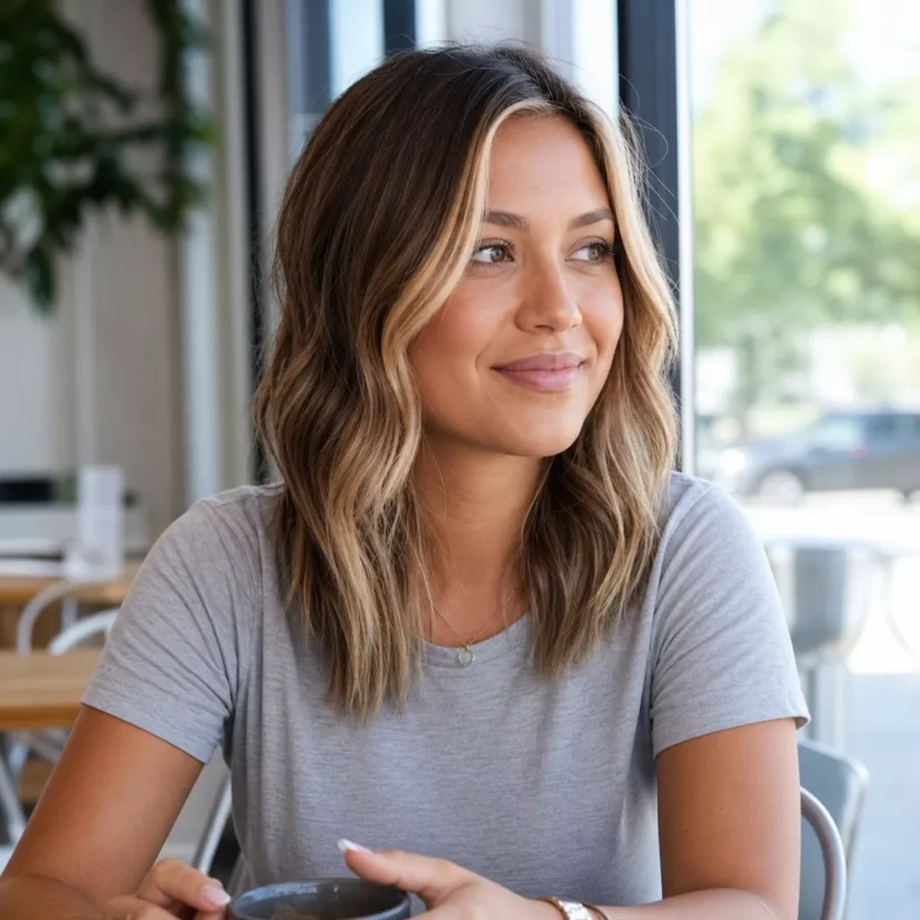29 BRONDE AND FACE FRAMING BLONDE