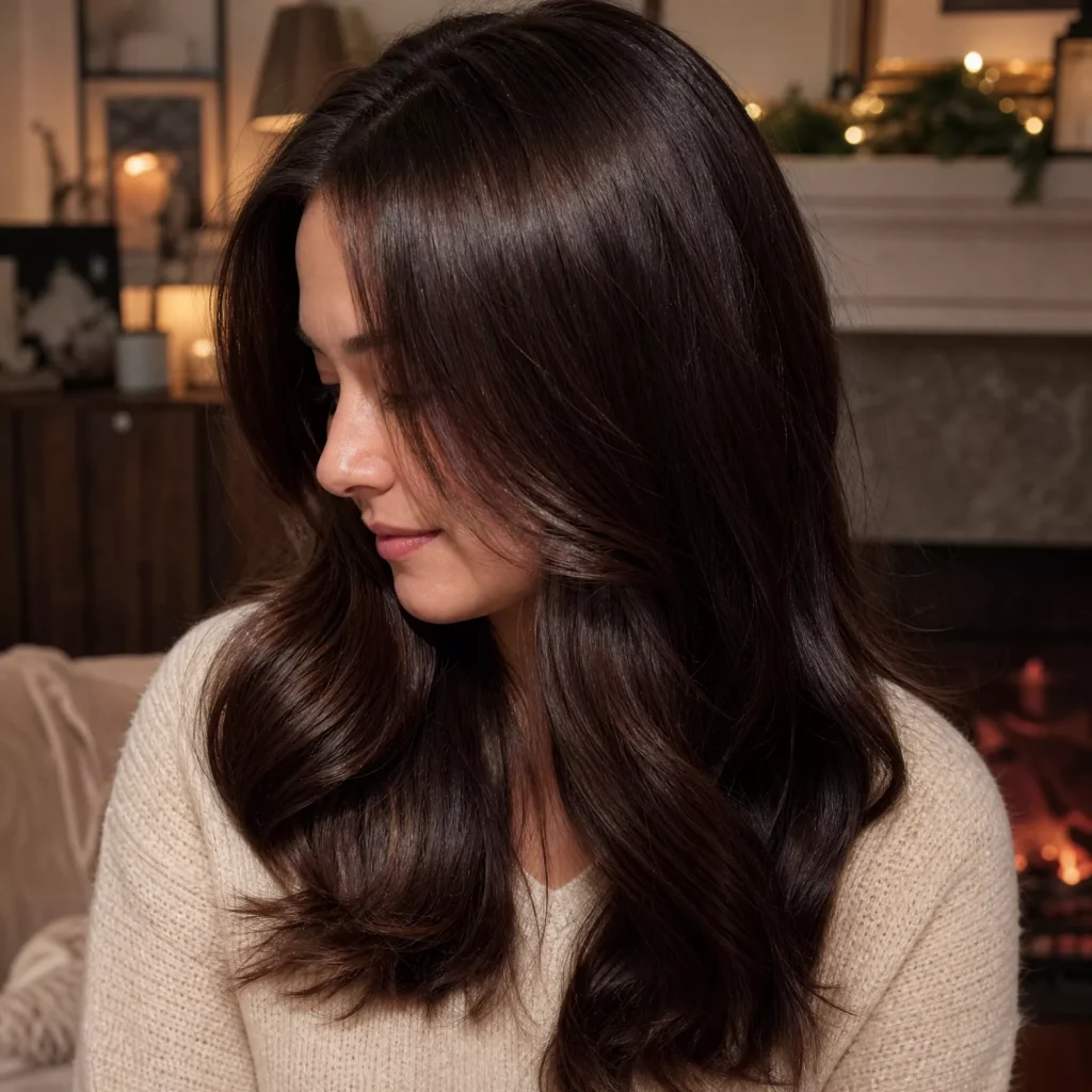 24 Winter Hairstyle Ideas Women Will Actually Love 2 Freshly Glossed Hair