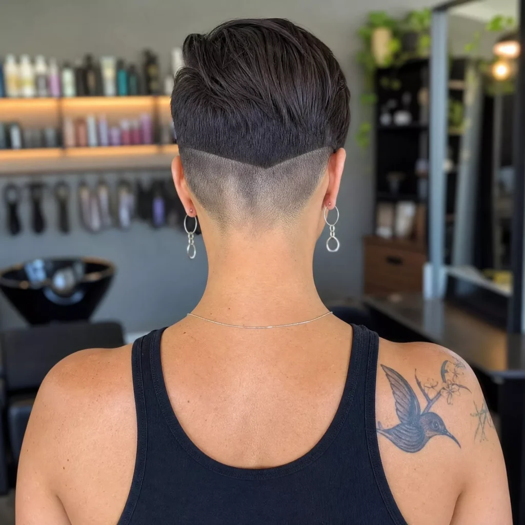 2 Shaved Undercut Pixie