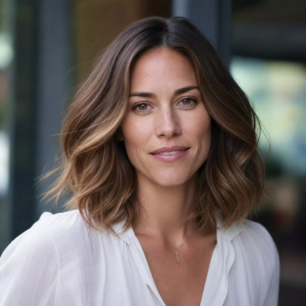 2 wavy long bob