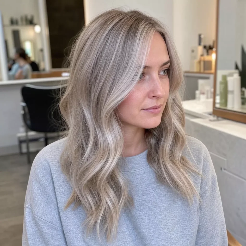 3 ASH BLONDE AND SILVER