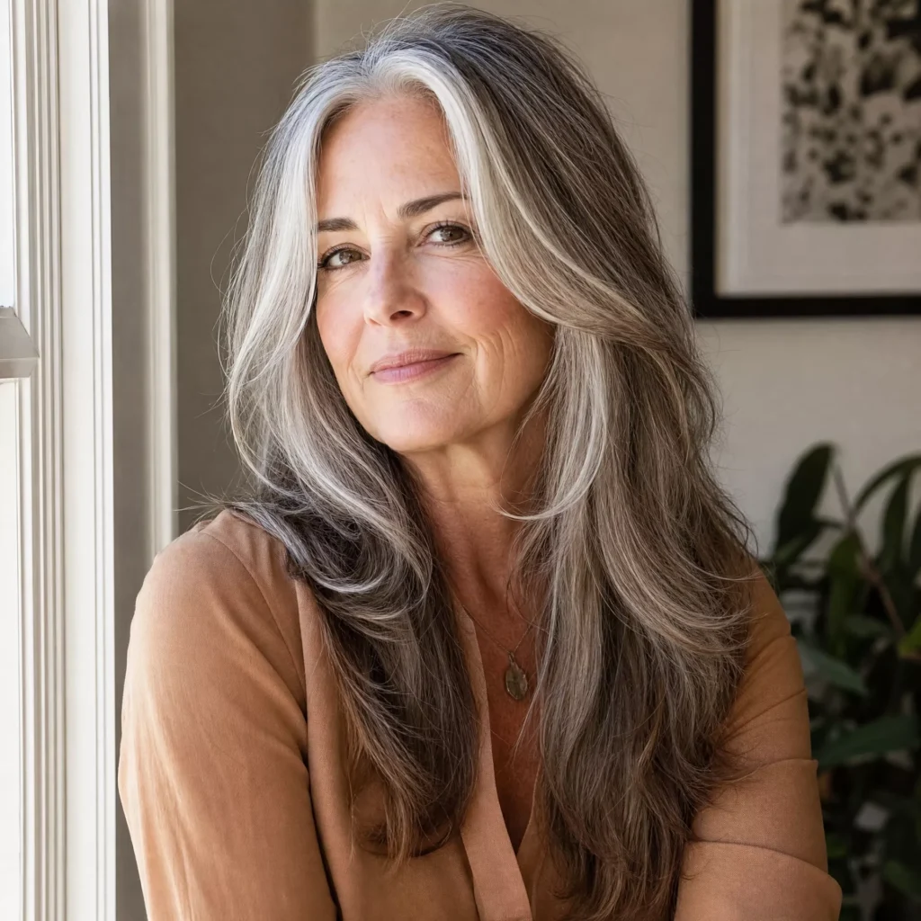 3 Long Hair With Face Framing Layers