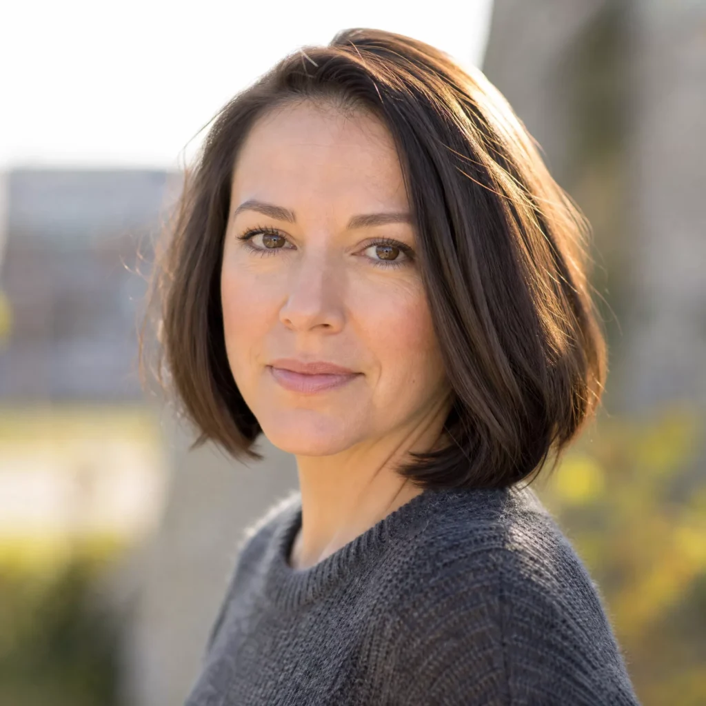23 Short Hairstyles for Heart Face Shape Women 3 bob with volume at the jaw
