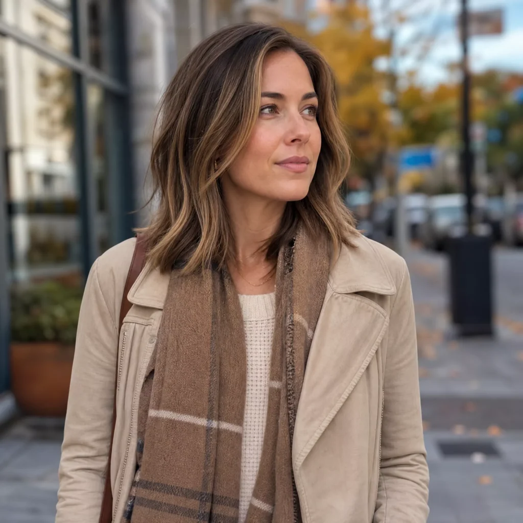 27 Best Haircuts for Fall That Women Are Requesting Now 5 SHOULDERLENGTH CUT WITH FACE FRAMING