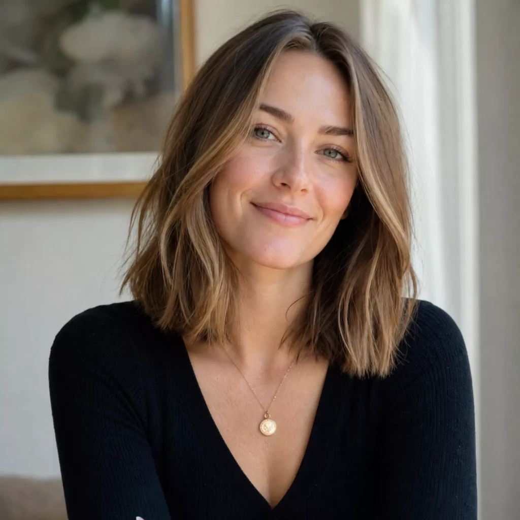 24 Spring Haircut Ideas Women Are Booking Right Now 6 collarbone cut for spring