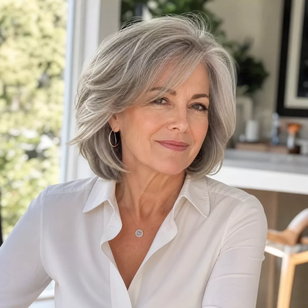 7 Layered Bob For Women Over 60