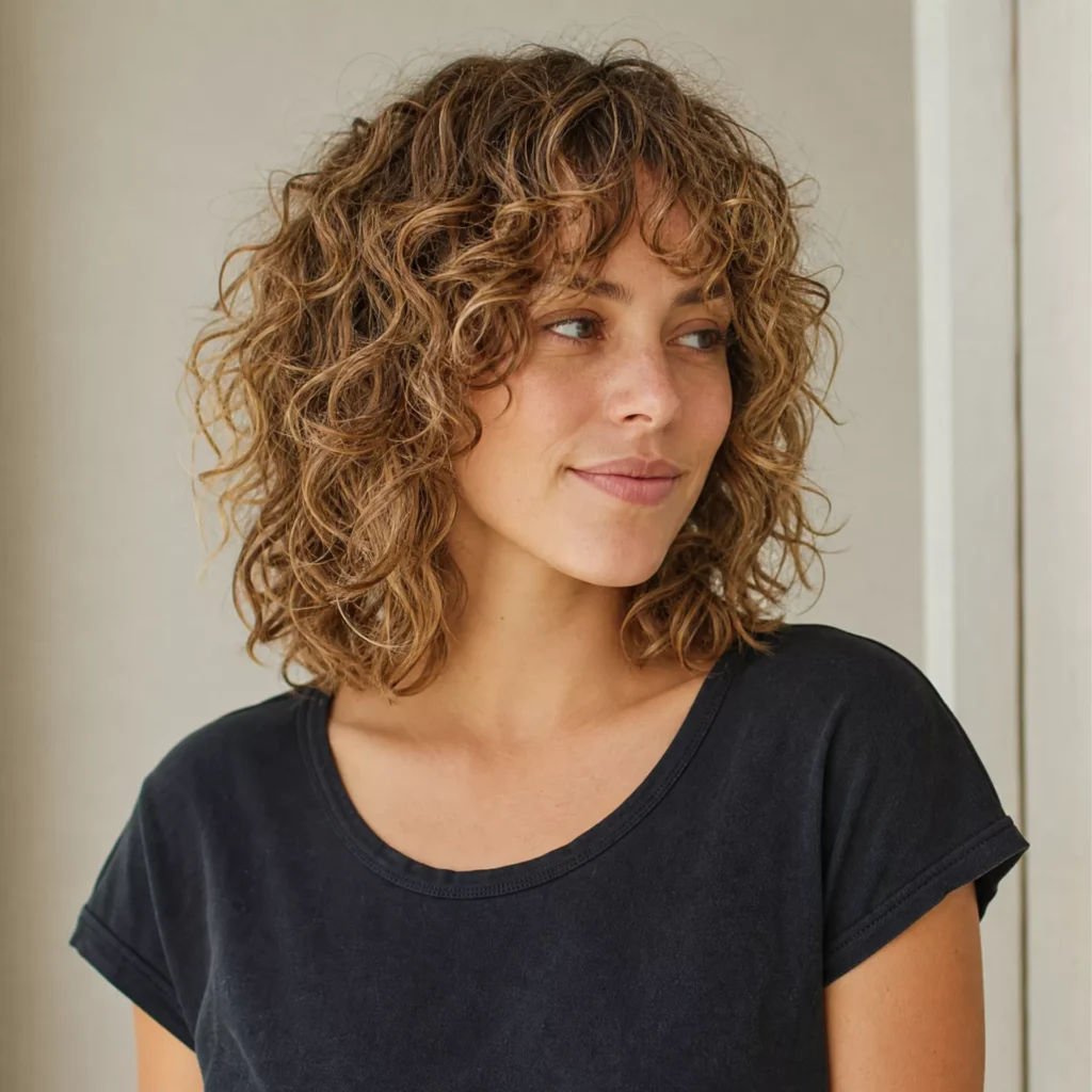 8 Choppy Layered Shoulder Bob