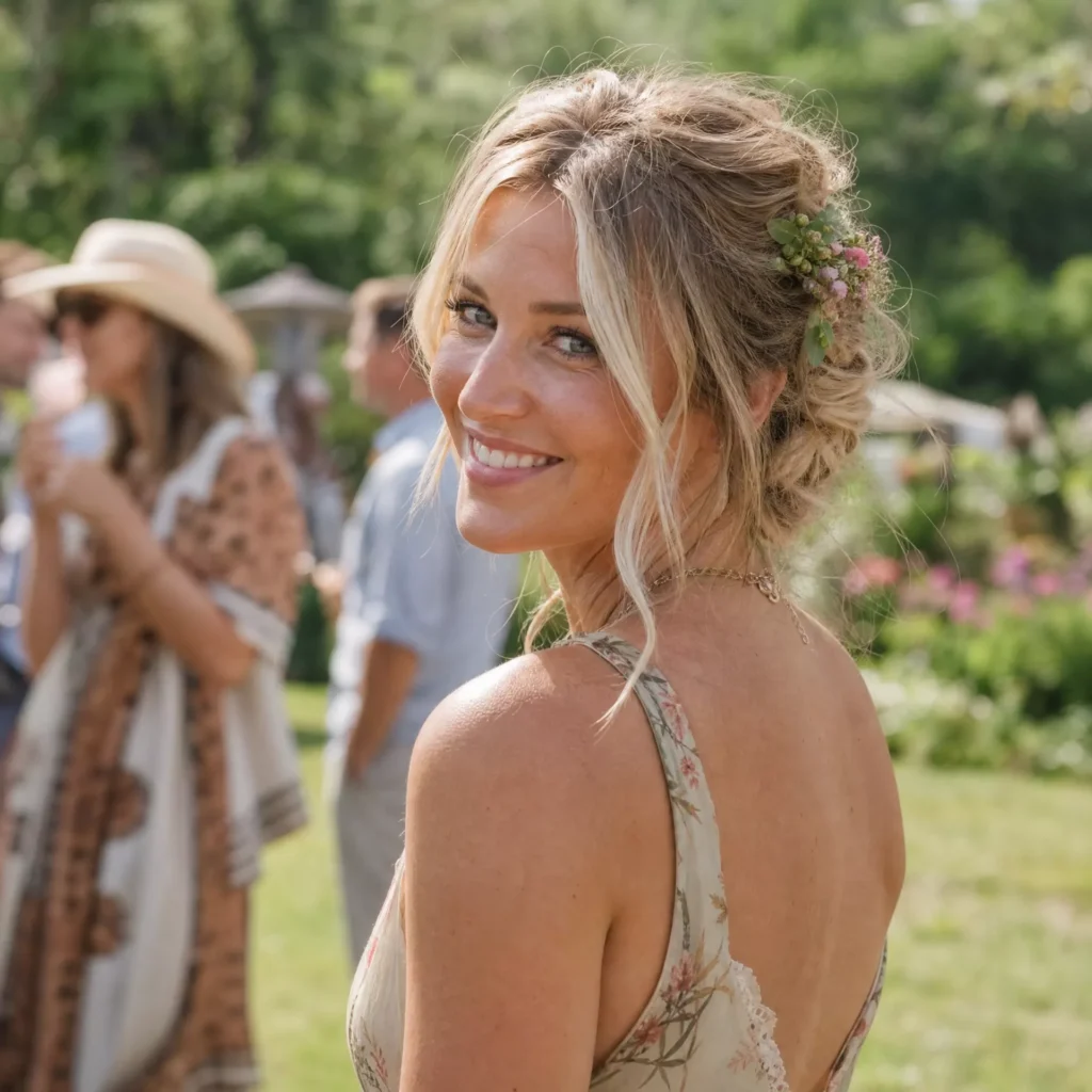 9 messy updo